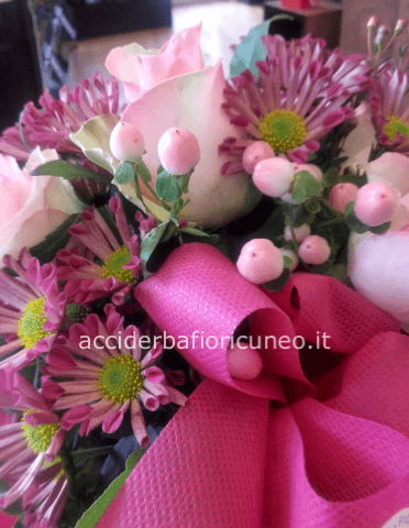 Mazzo tonalità rosa