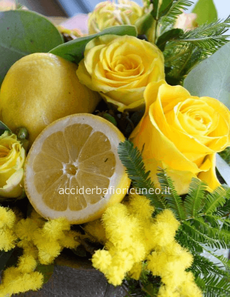 Bouquet Fiori e Agrumi